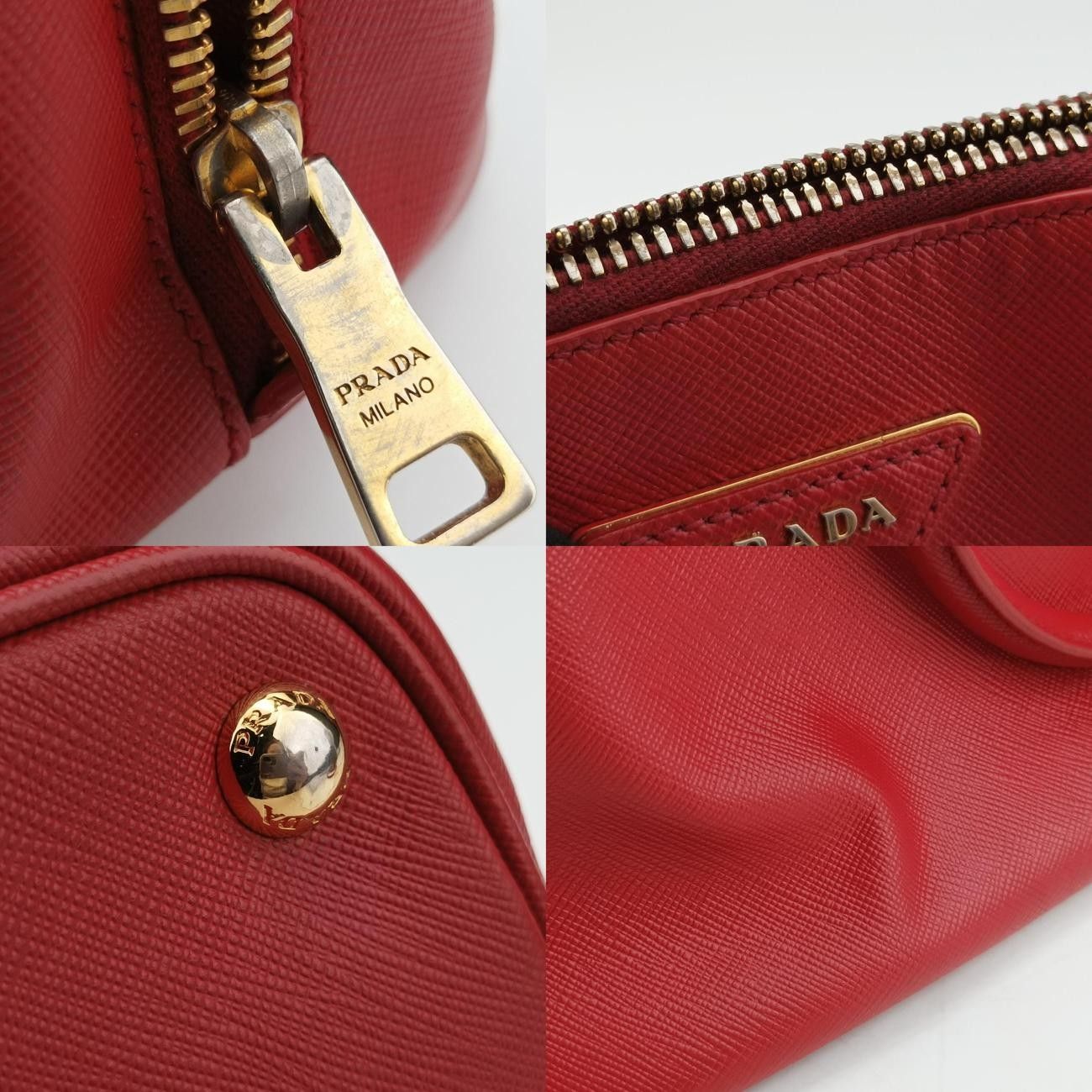 レッド サフィアーノレザー