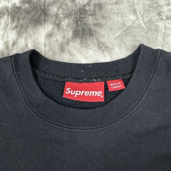 SUPREME FUCK YOUブラック クルーネックスウェット Supreme SUPREME シュプリーム 19AW Fuck You Crewneck ファック