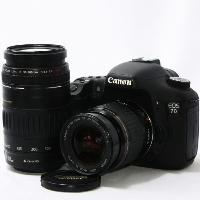 ✨美品✨豪華セット✨Canon 7D ダブルレンズセット 美品ですが訳あり 【Canon EOS 7D ダブルレンズセット】 安心