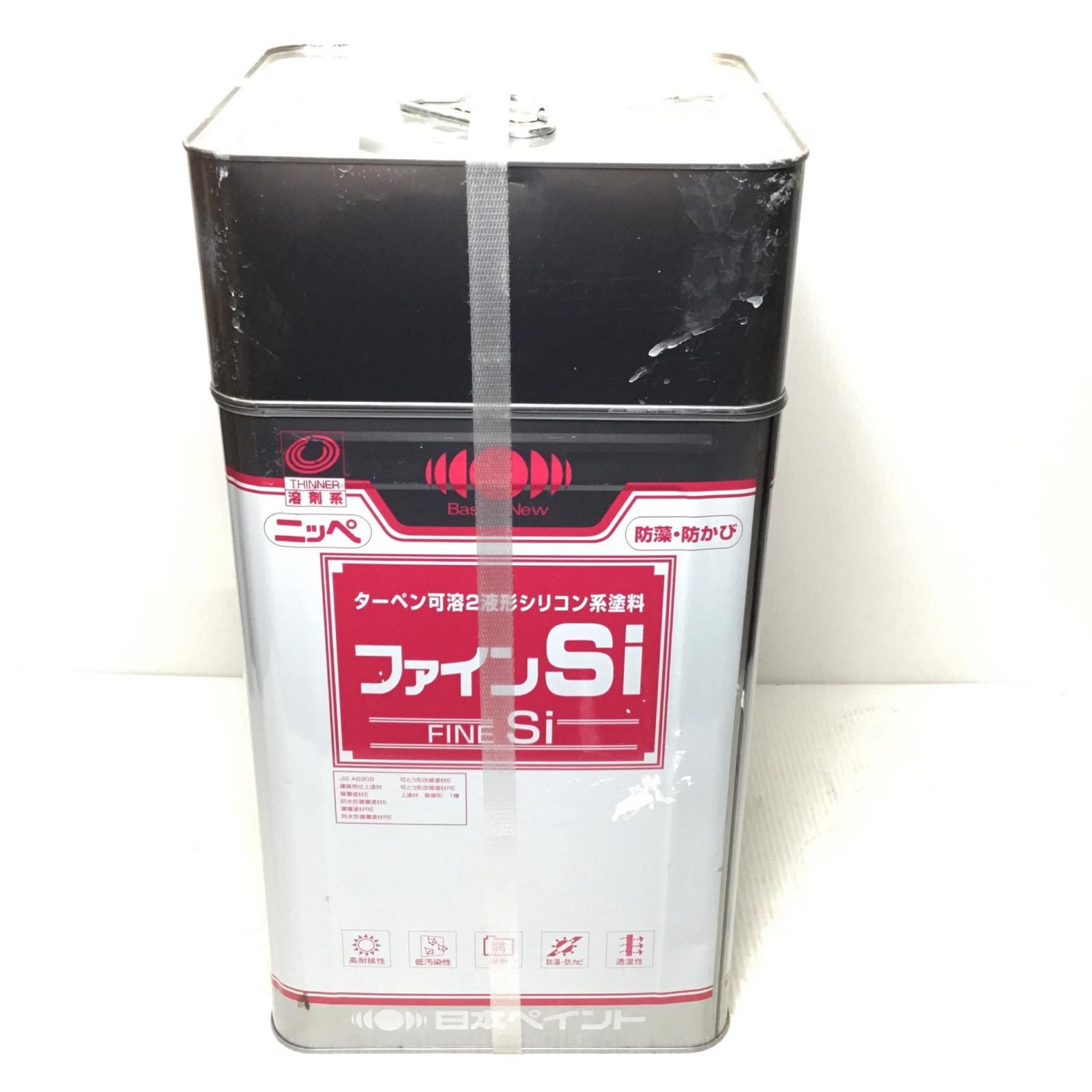 ΘΘ日本ペイント 塗料 S 14kg ファインSi ライトグレー