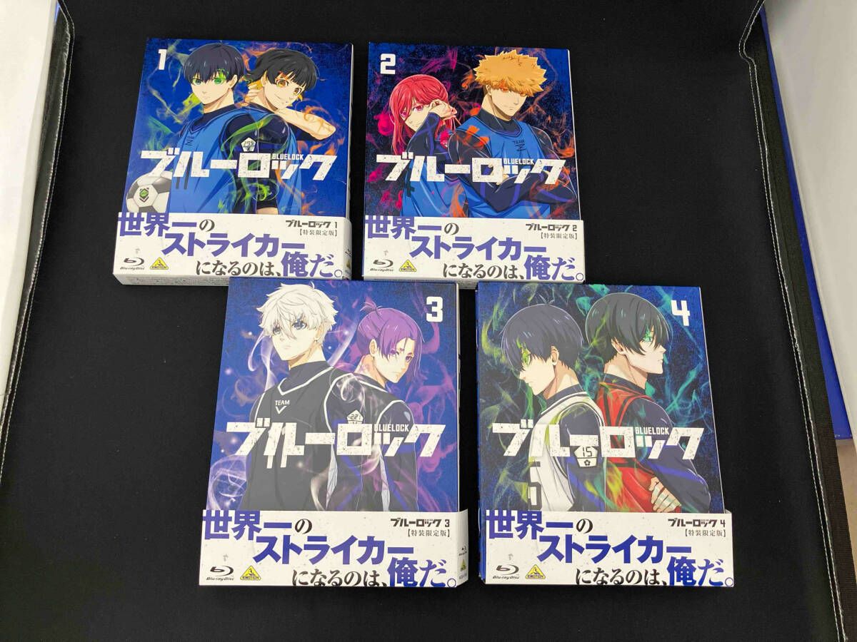 最高 全巻Blu-ray 帯あり 【※※※】[全4巻セット]ブルーロック 1