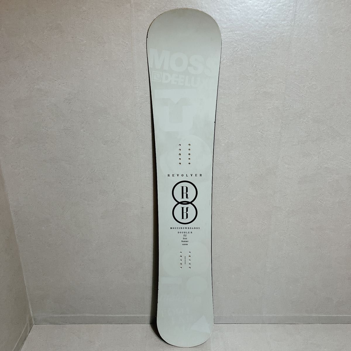 MOSS REVOLVER DOUBLE R 152 スノーボード セミハンマー MOSS REVOLVER DOUBLE R 152 スノーボード セミハンマー 25-26 MOSS