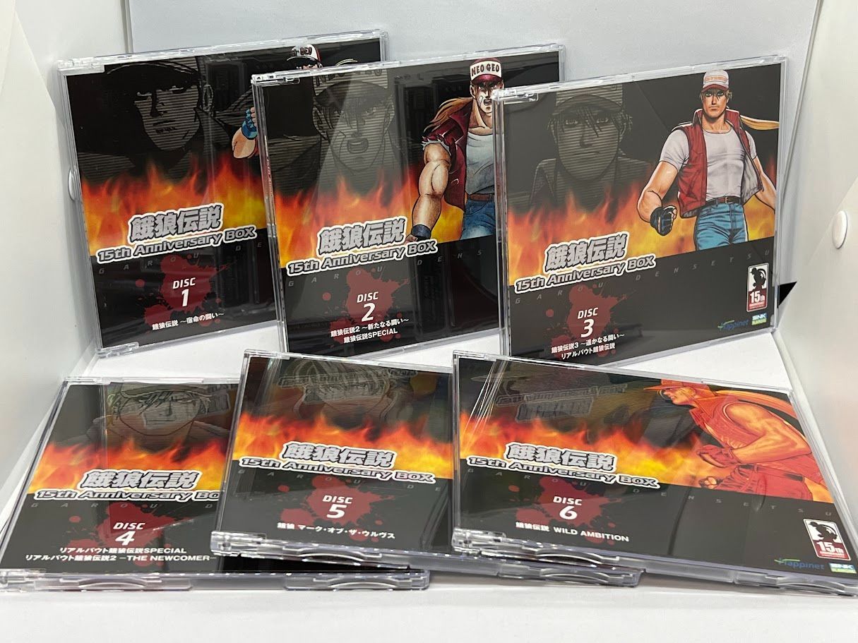 美品】CD 餓狼伝説 15th Anniversary BOX (DVD付) - メルカリ
