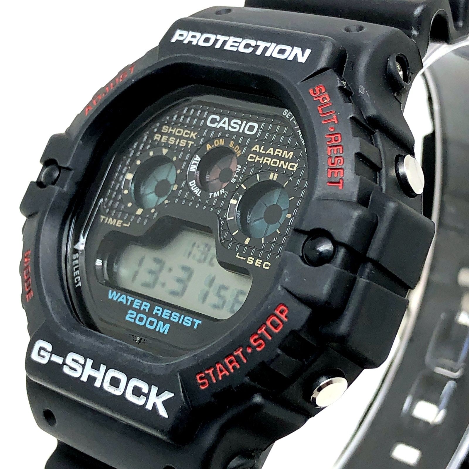 G-SHOCK ジーショック DW-5900C-1V 海外200M表記 初代3つ目 液晶