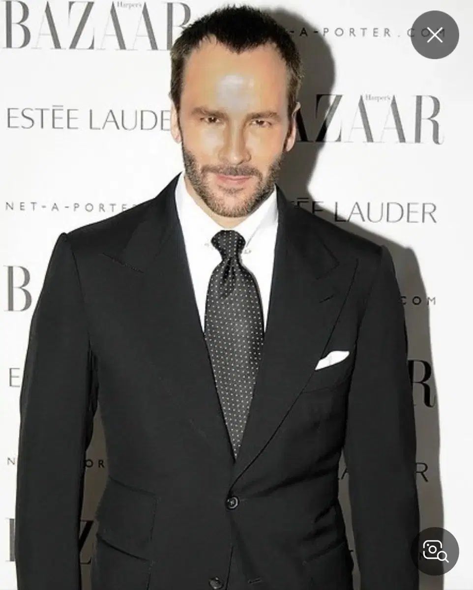 TOM FORD(トムフォード) ドット パターン シルクネクタイ