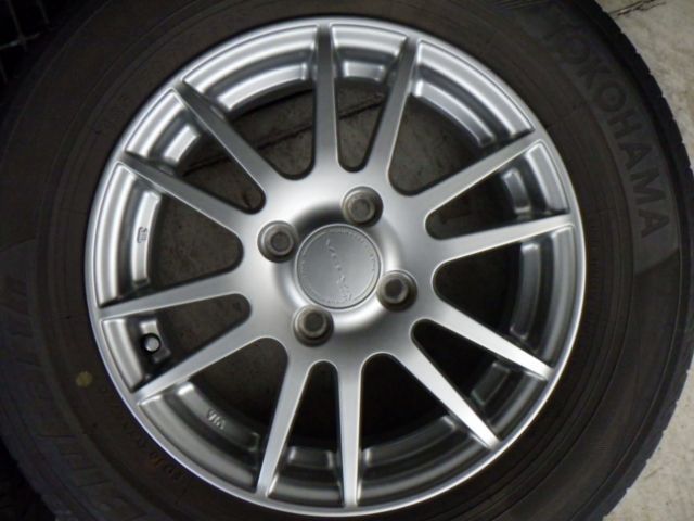 231-705 weds VELVA アルミホイール＆ラジアルタイヤ 185 70R14 2020年 ４本セット