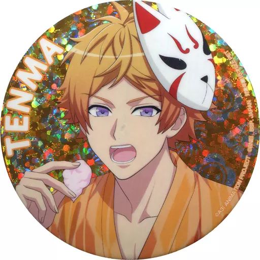 皇天馬 缶バッジ 中古】バッジ・ピンズ 皇天馬(丸形) ホログラム缶バッジ 「A3