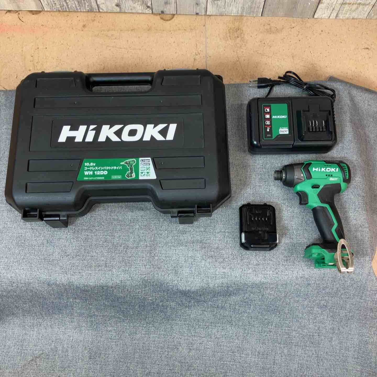 中古品】 ハイコーキ(HIKOKI ※旧:日立工機) コードレスインパクト 