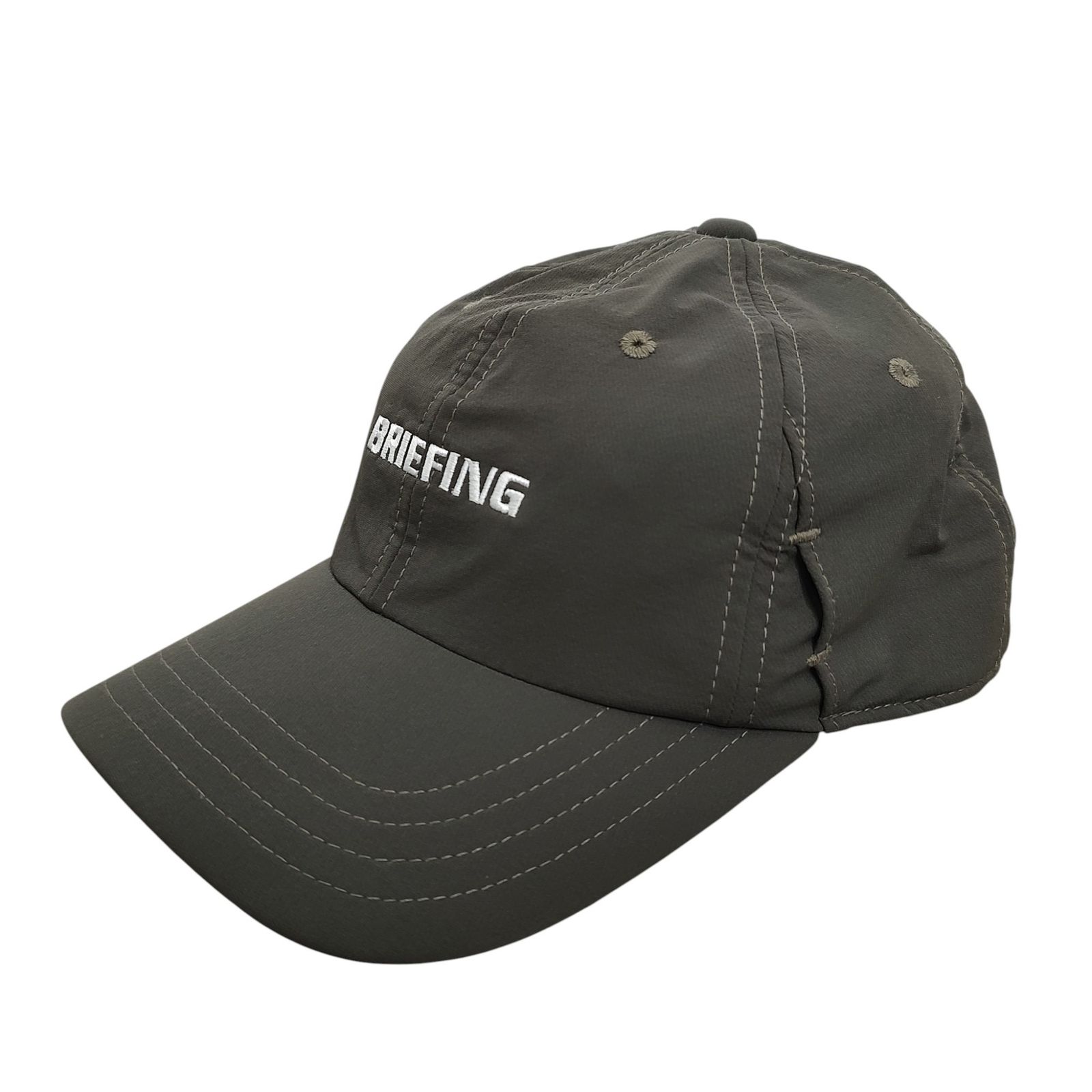 BRIEFING GOLF ブリーフィングゴルフ x EYEVOL 24SS CORDURA GLASSHOLD CAP キャップ BGW241M10 F カーキ メンズ