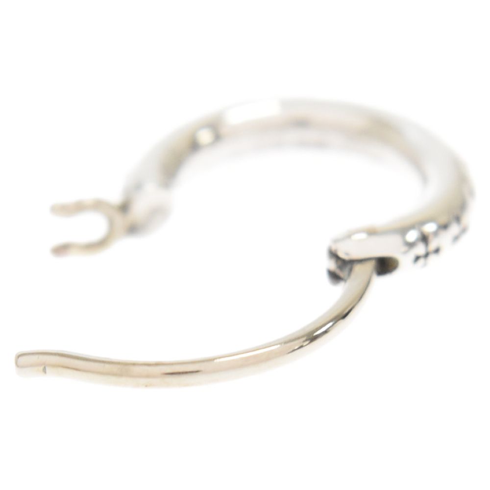【超貴重】クロムハーツ HOOP TFL SML シルバー ピアス メンズ CHROME HEARTS (クロムハーツ) HOOP TFL SML フープシルバー