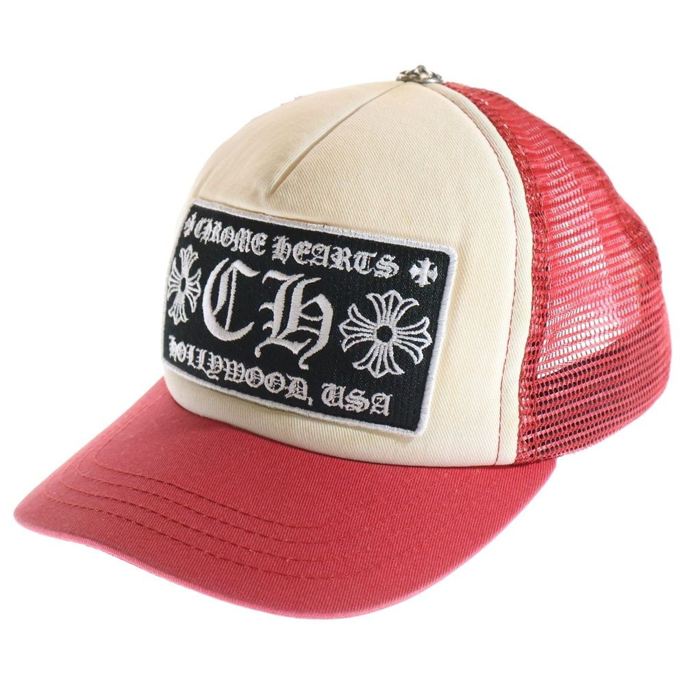 クロムハーツ TRUCKER CAP CHプラスパッチクロスボール付 CHROME HEARTS(クロムハーツ) TRUCKER CAP CHパッチメッシュ