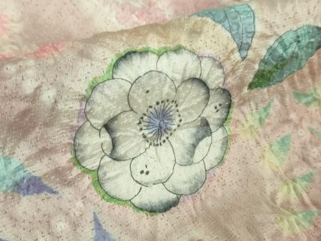 平和屋本店□極上 越後十日町の一流染匠 桐屋・翠山工房 訪問着 辻が花