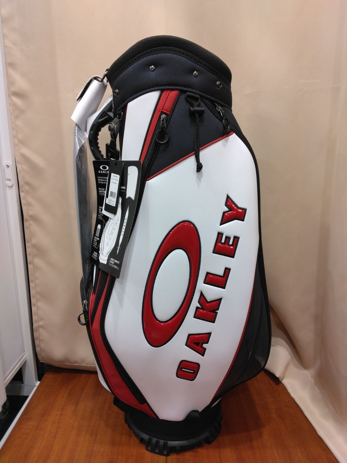 ♥ オークリー OAKLEY キャディバッグ 9.5型 FOS901967 Golf Bag 18.0 ゴルフバッグ ゴルフ モデル 新橋店