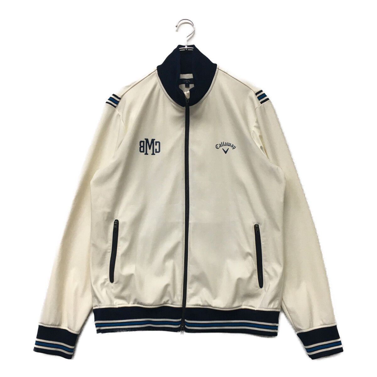 中古 メンズ キャロウェイ Callaway ブルゾン 3L 白 ホワイト