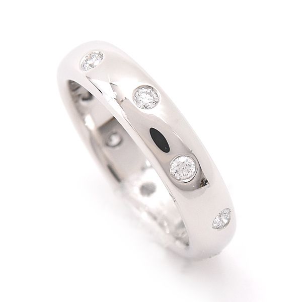 超美品】ティファニー ドッツ DOTZ 10Pダイヤモンド リング プラチナ