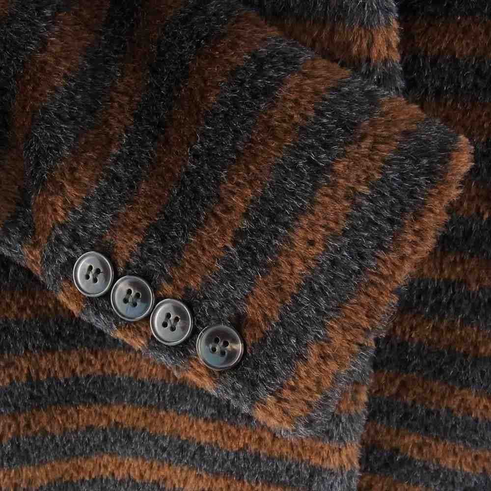 テ★美品☆マックスマーラ コート アルパカシャギー Max Mara 美品 マックスマーラ アルパカブレンド シャギーコート
