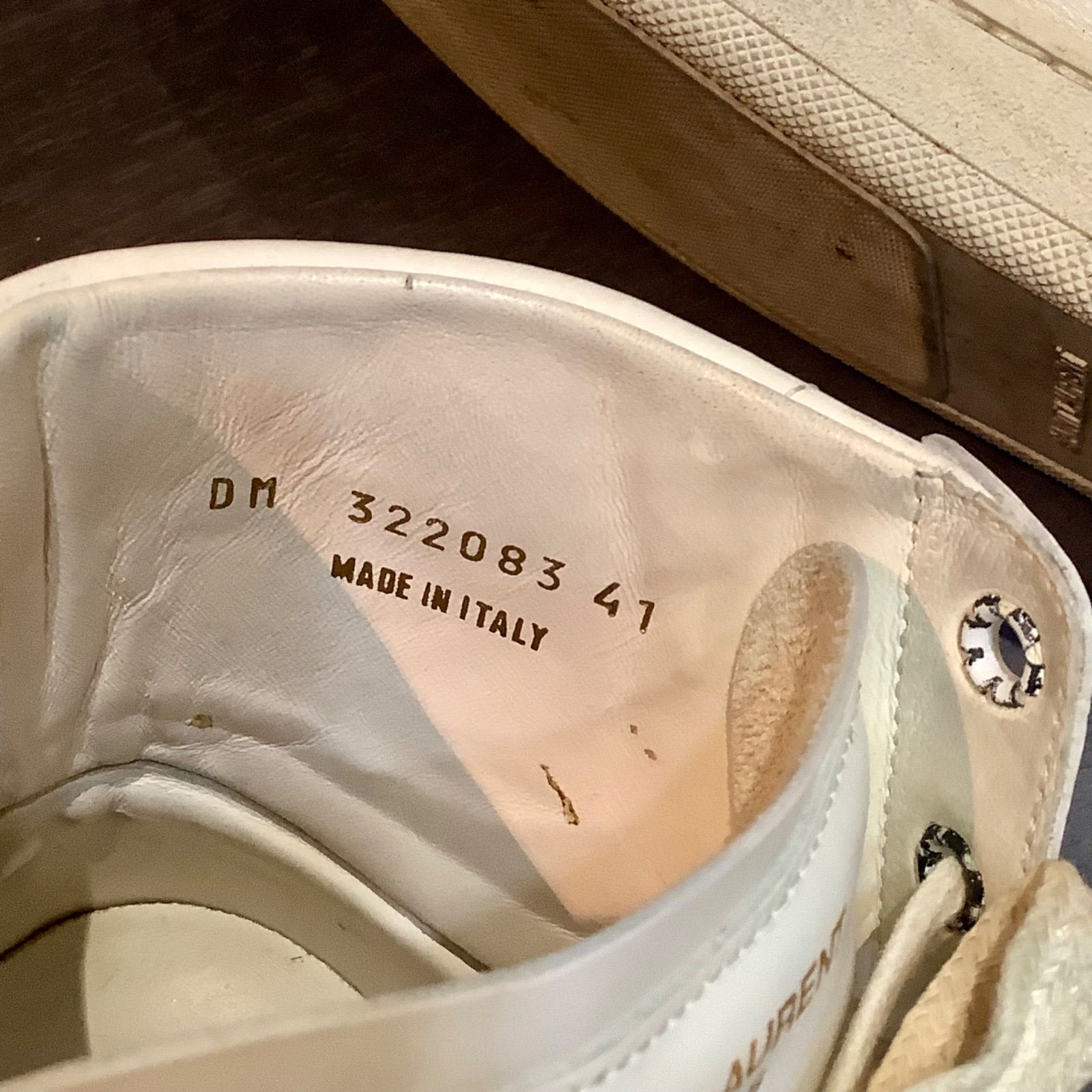 サンローラン SAINTLAURENT スタッズ ハイカット スニーカー シューズ 