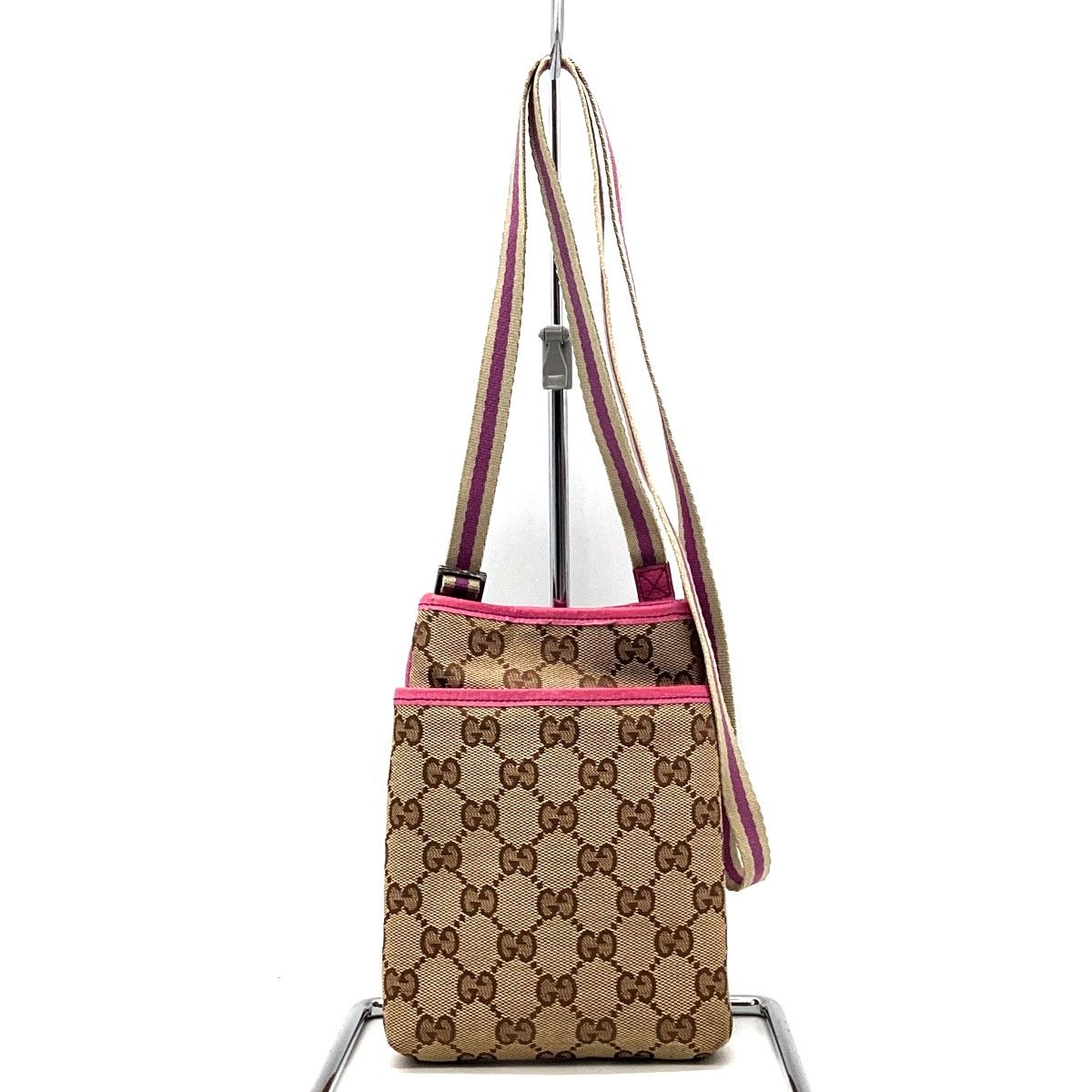 GUCCI グッチ GG柄 ショルダーバッグ 斜め掛け バッグ ミニバッグ