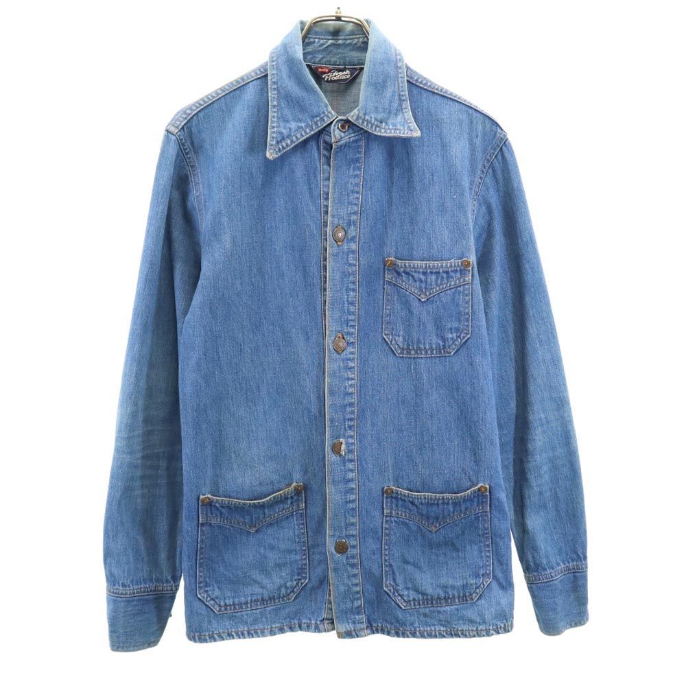 リーバイス 70s フレッシュリーバイス ヴィンテージ 長袖 デニム シャツジャケット Levi's メンズ 古着 【240120】