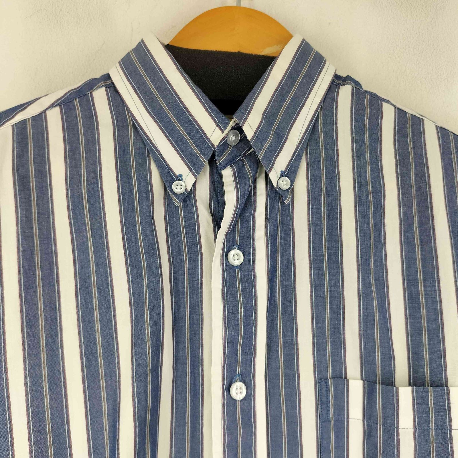 エルエルビーン 80s double pocket L/S shirt L L.L.Bean】エルエルビーン ショールカラー カバーオール 80s