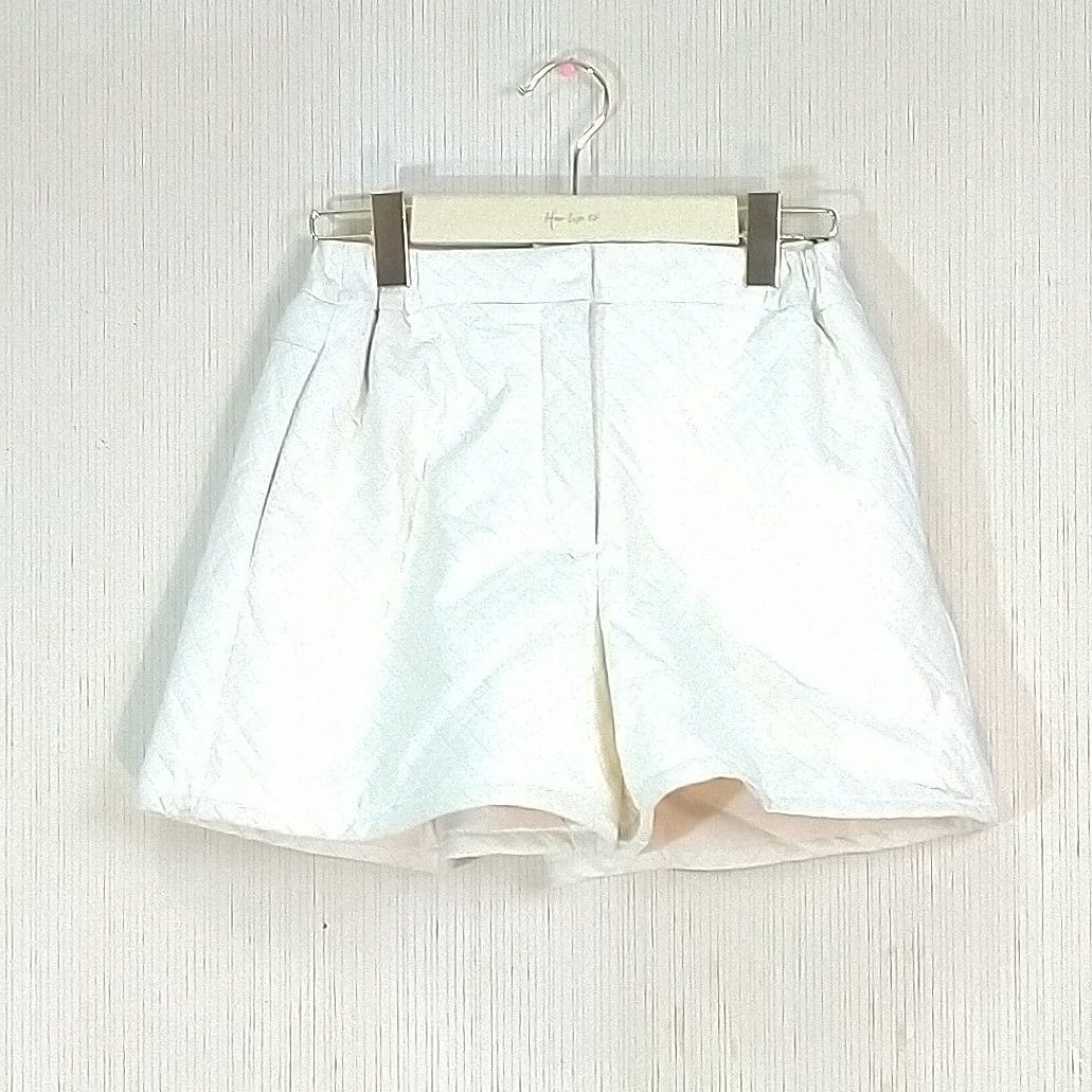 パンツ Her Lip to Quilted Flare Bell Shorts タグ付き】Quilted Flare Bell Shorts ショ－トパンツ パンツ