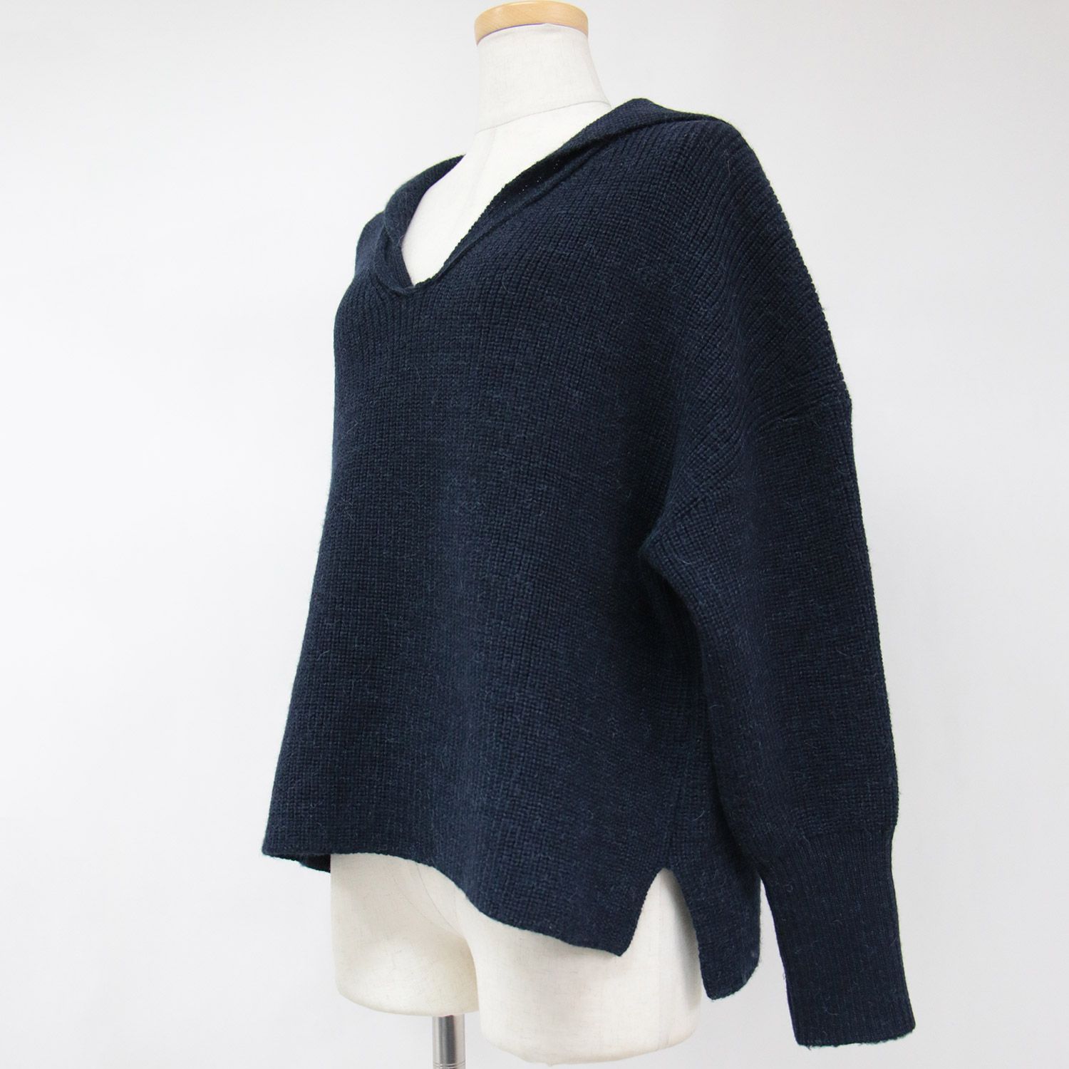 TICCA セーラーカラー ニット ネイビー