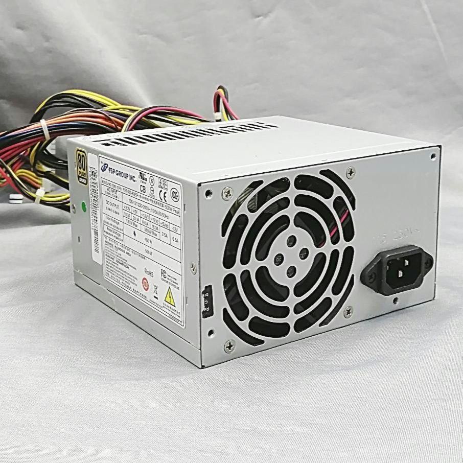 【動作確認済】PC用電源ユニット 450W 《80PLUS》