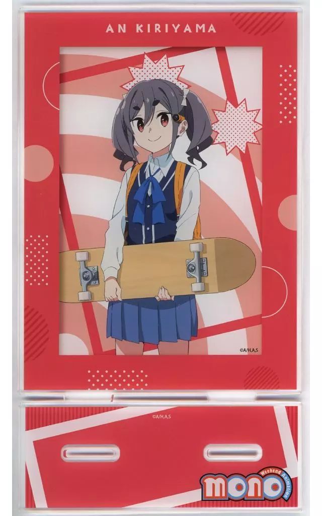 【新品】mono　一番くじ　ビッグアクリルスタンド（霧山アン） 一番くじ TVアニメmono B賞 ビッグアクリルスタンド 霧山アン