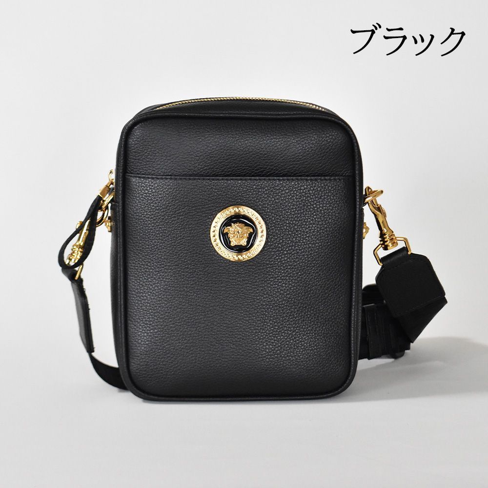 極美品♡VERSACEヴェルサーチ カーフレザー 2way ボディバッグ - バッグ