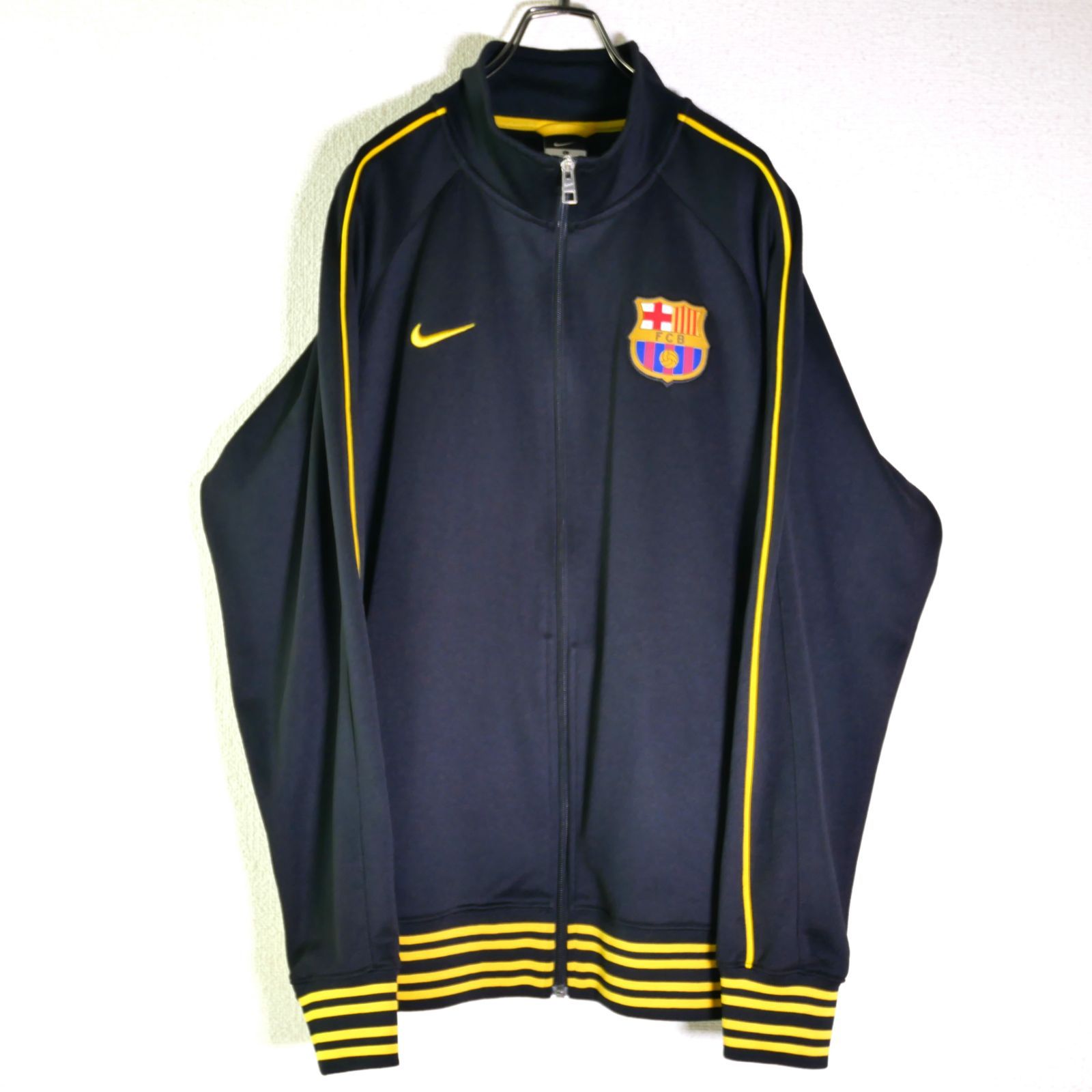 NIKE FC BARCELONA BLACKカラー TRACK JACKET−L - メルカリ