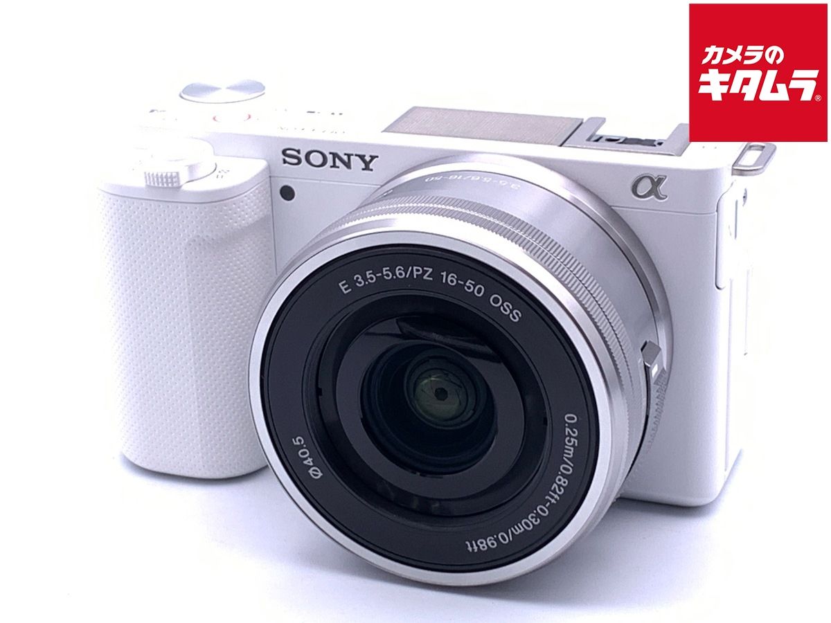 中古 1年保証 美品 SONY VLOGCAM ZV-E10 ボディ ホワイト 中古 1年保証