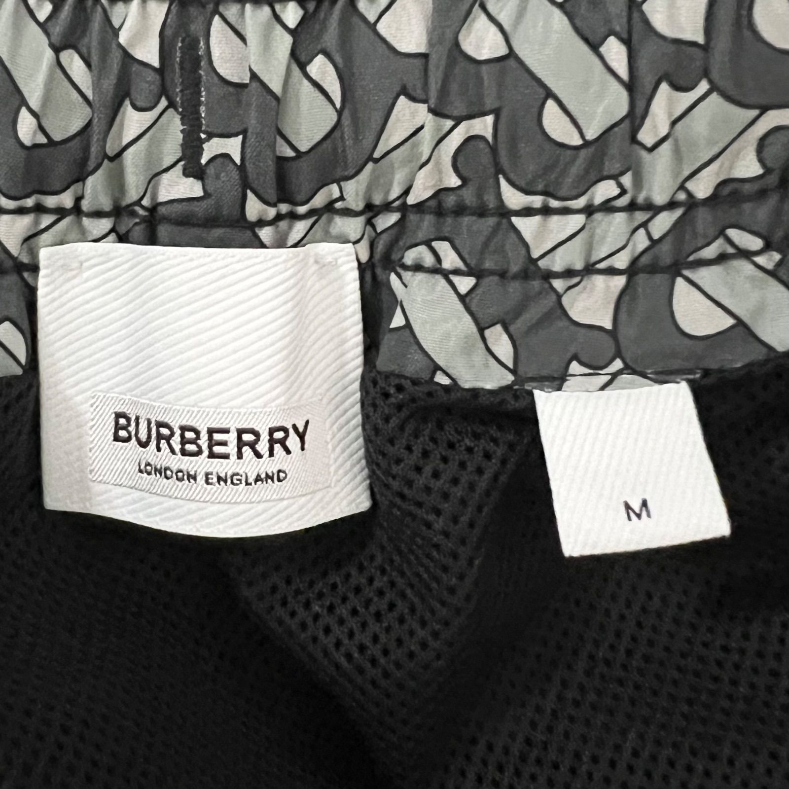 スウィムショーツ】BURBERRY バーバリー ロゴパターン 水着 ウィメンズ