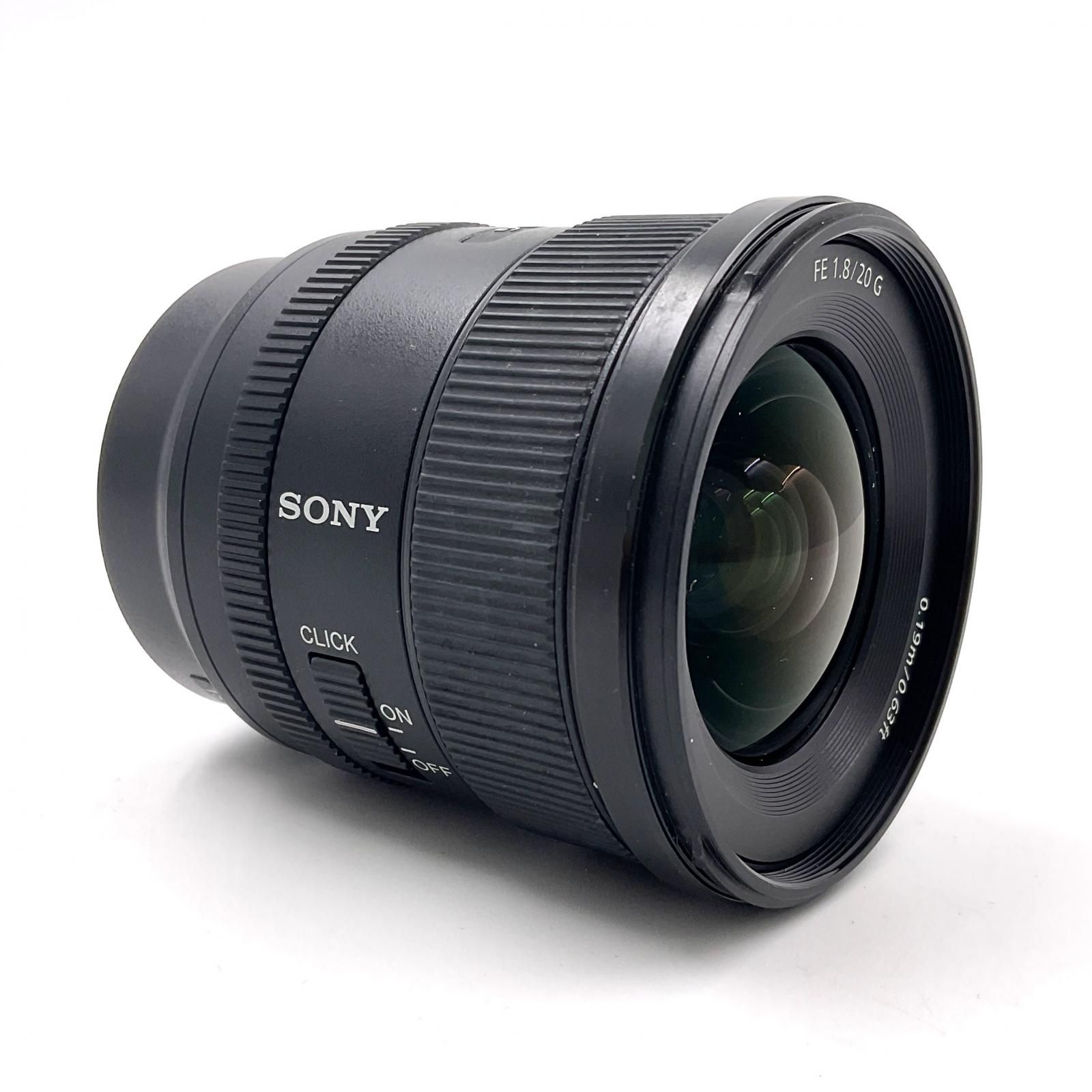 全額返金保証 最速発送 Sony FE 20mm F1.8 G SEL20F18G 動作 済