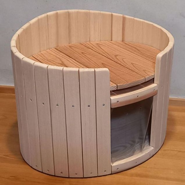 猫ハウス B棟|国産杉100%×リゾート風| 1棟 新築 ネコハウスB棟