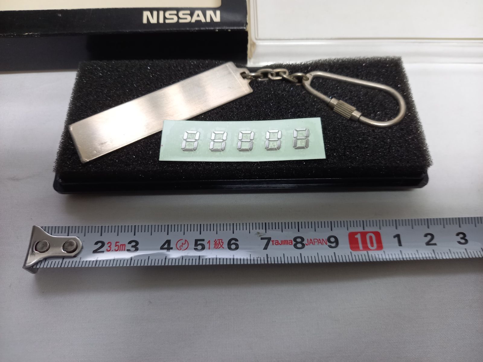 レトロ品 日産 ノベルティ MARCH キーホルダー NISSAN 販促 レトロ品