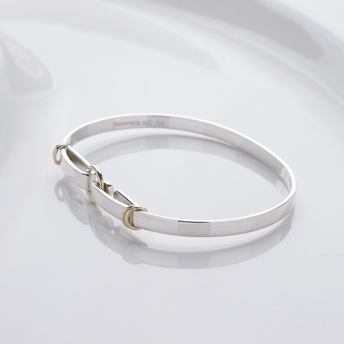 ◇極美品 TIFFANY&Co. ティファニー ヴィンテージ フック サークル 