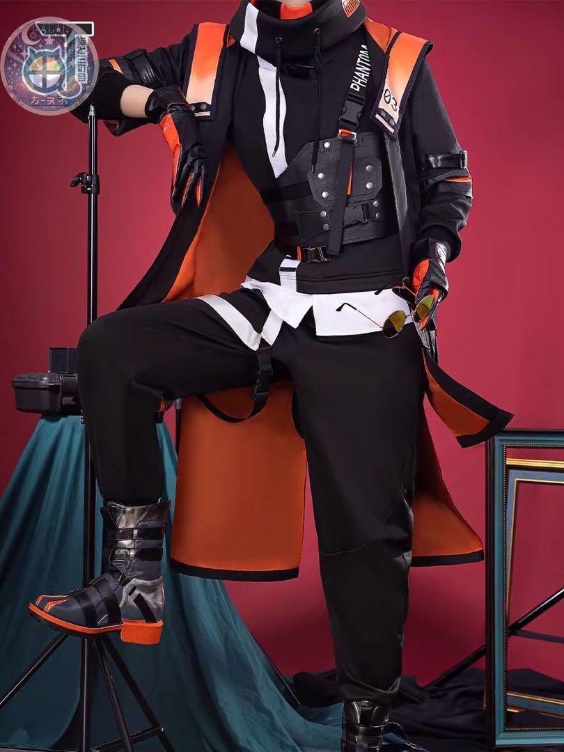 Vtuber Alban Knox アルバーンノックス コスプレ衣装 コスチューム ハロウィン仮装 イベント衣装 コスプレセット 高品質コスプレ 再現度高め