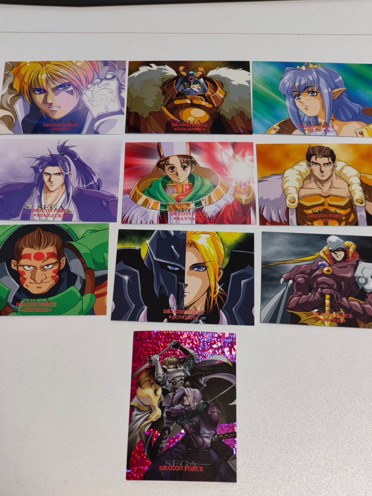 kc40 セガフリークス ドラゴンフォース カード まとめ ウェイン