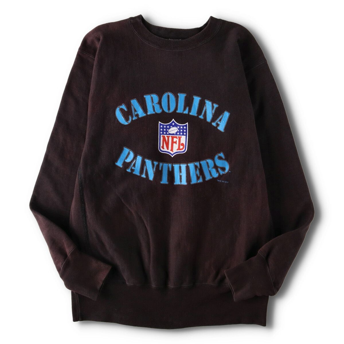 USA製 90s リバースウィーブ カロライナ パンサーズ NFL スウェット  