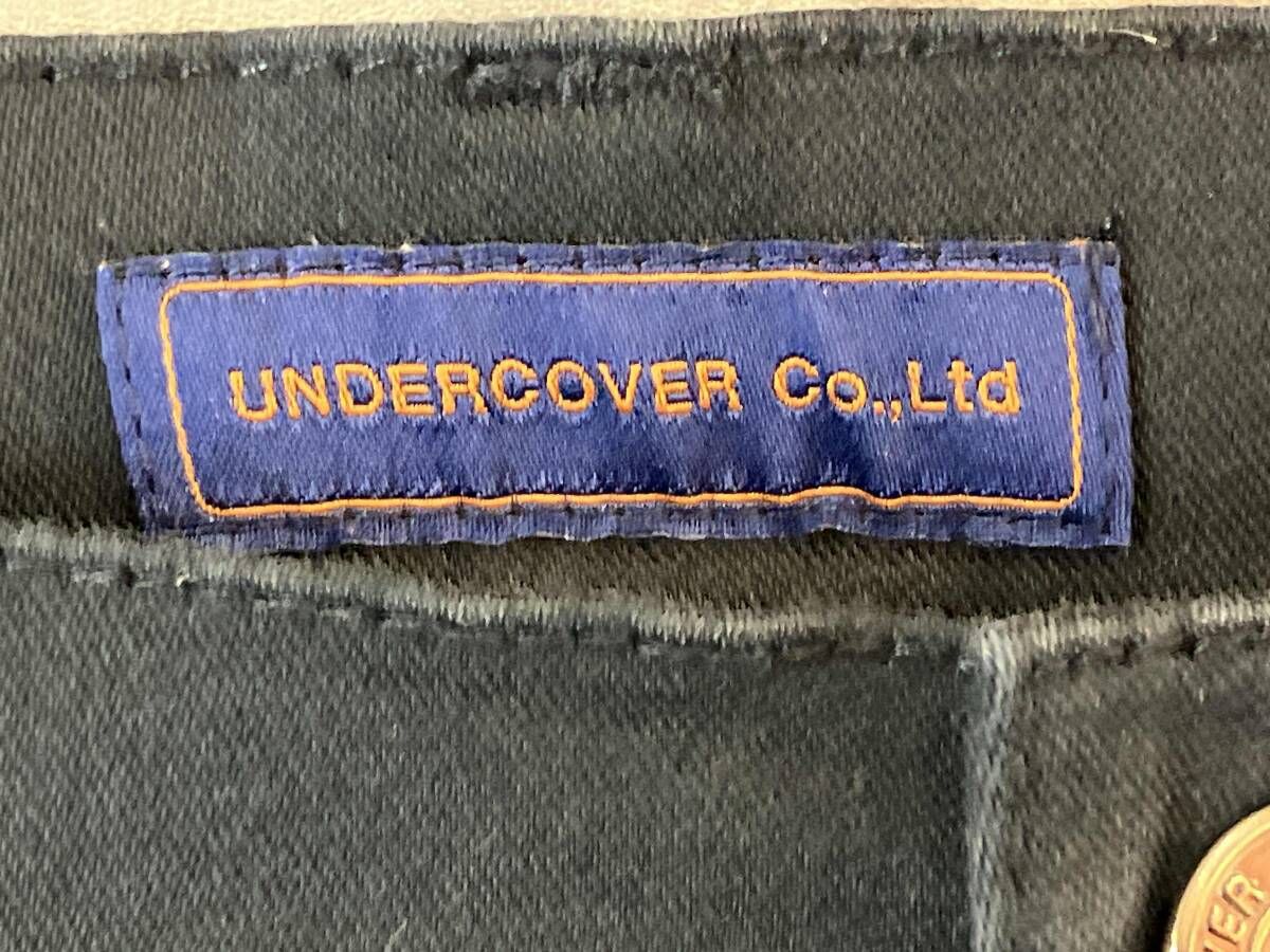 ペンキデザインスリムパンツ アンダーカバー