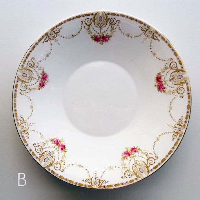 英国製アンティーク　Shelleyシェリー　プレート（大皿）一部ハンドペイント 英国製アンティーク Shelleyシェリー プレート（大皿）一部ハンド