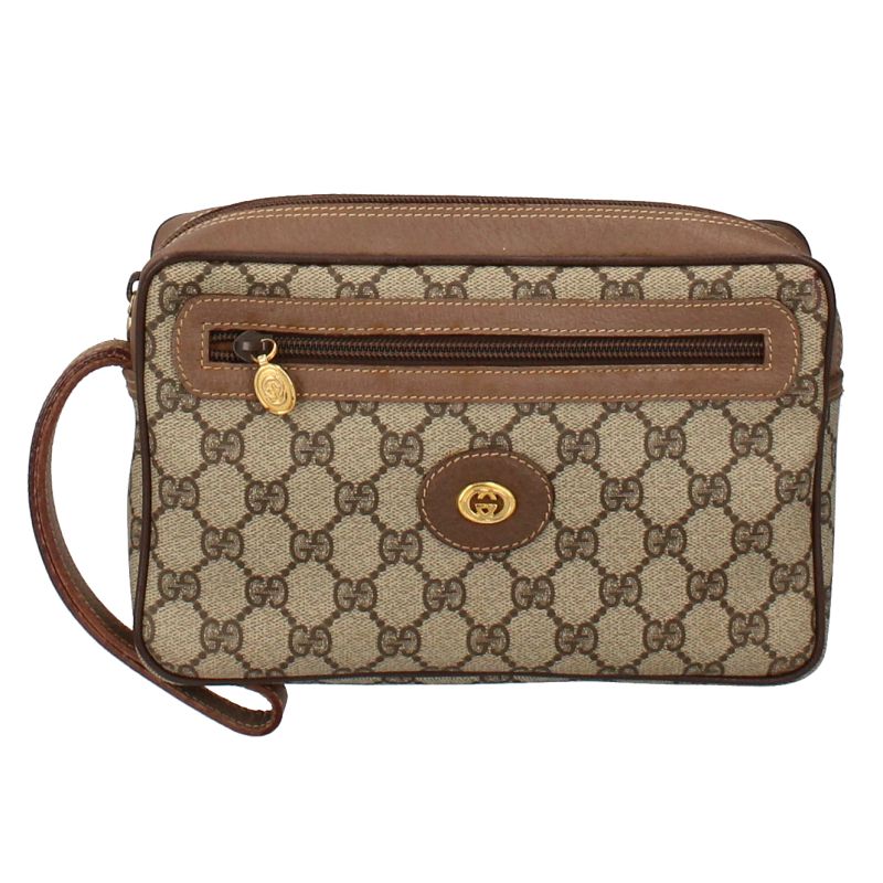 グッチ グッチ セカンドバッグ 018･123 GGスプリーム レディース セカンドバッグ ベージュ