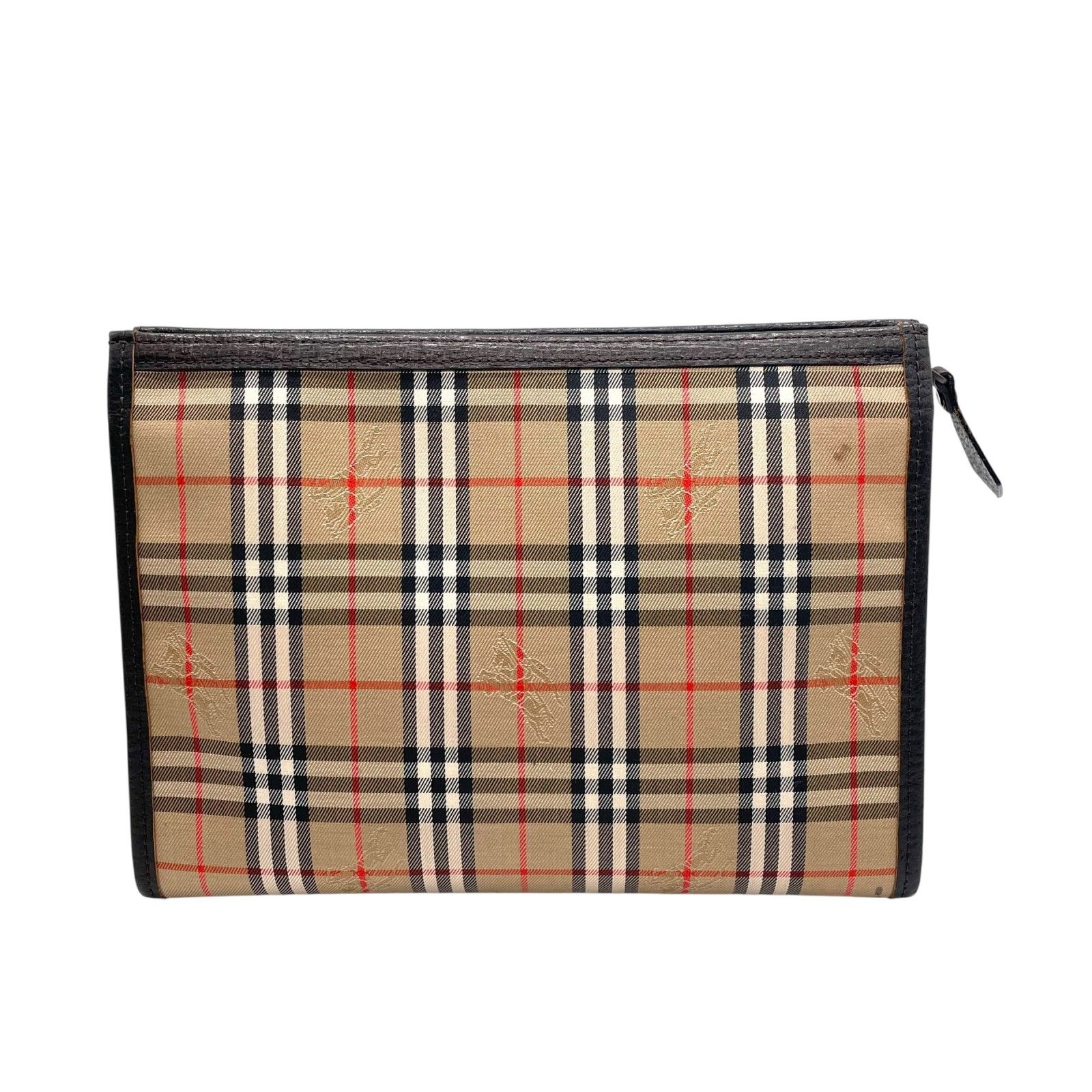 ⭐美品⭐バーバリー　セカンドバッグ　クラッチバッグ　ノバチェック　シャドーホース 極美品 Burberry バーバリー クラッチバッグ ノバチェック