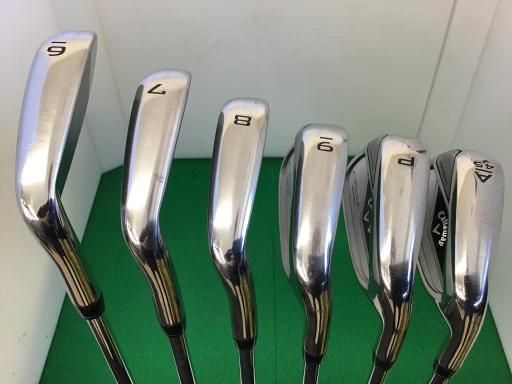 キャロウェイ PARADYM Ai SMOKE MAX FAST 7S アイアンセット IR NS PRO ZELOS 7 フレックスS メンズ 男性用 右利き 右用 Cランク ゴルフクラブ