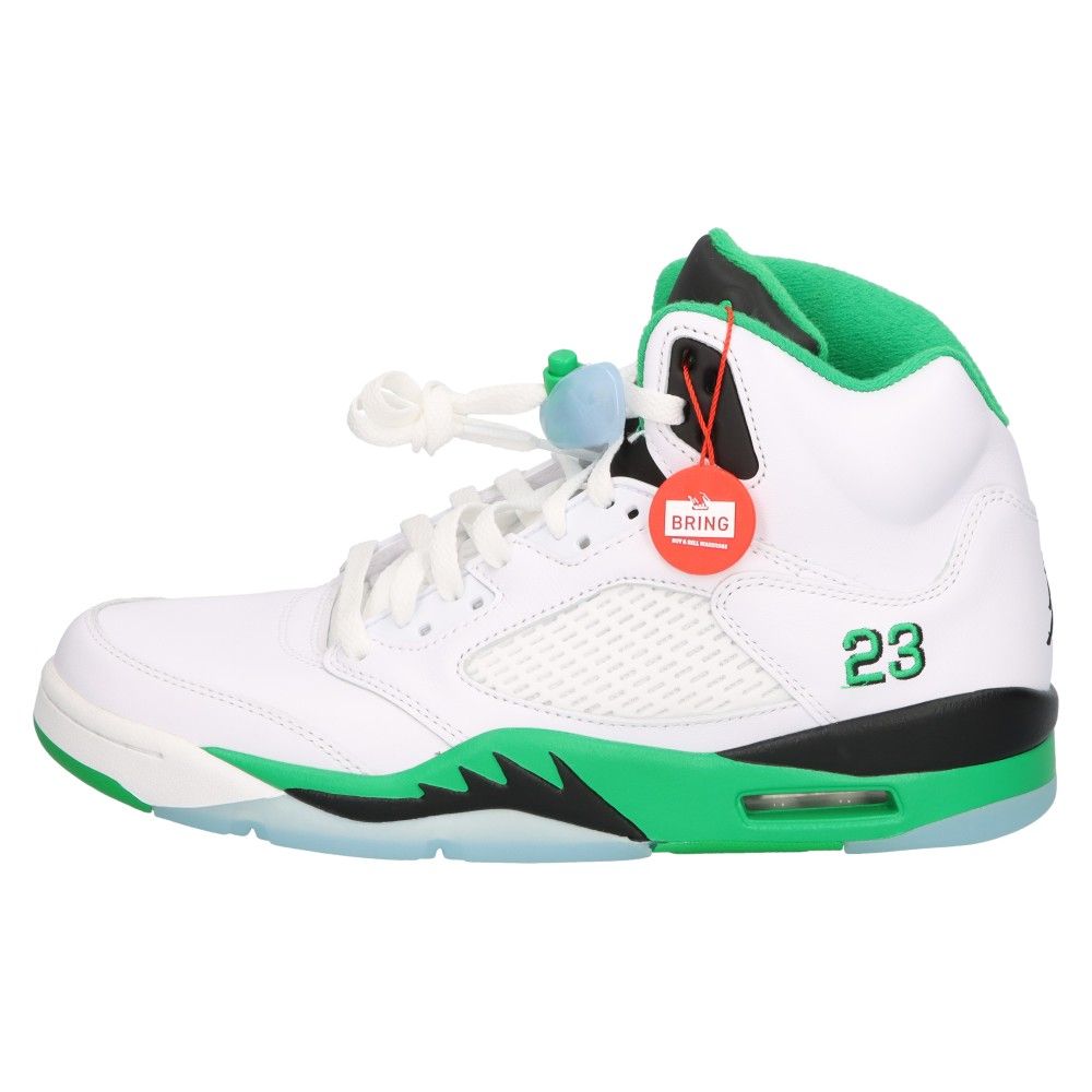 NIKE (ナイキ) WMNS AIR JORDAN 5 RETRO Lucky Green DD9336-103 