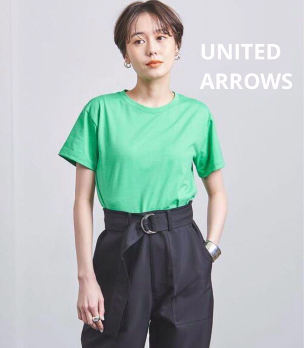 UNITED ARROWS ユナイテッドアローズ 22SS ボタニカルダイTシャツW ボタニカルダイ染め度詰天竺素材 オーガニックコットン F  定価9,900円 - メルカリ