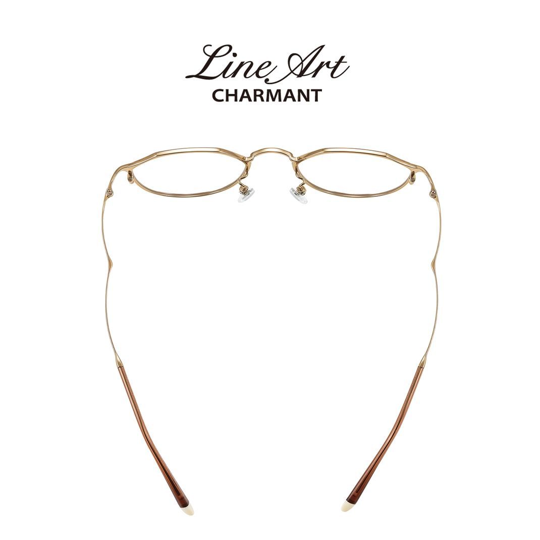ラインアート シャルマン メガネ XL11310 BR ブラウン LineArt