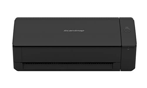 Black 富士通 PFU ドキュメントスキャナー ScanSnap iX1300 (最新/高速毎分30枚/両面読取/Uターンスキャン・リターン スキャン対応/Wi-Fi対応/USB接続/コンパクト/書類/レシート/名刺/写真) (Black)