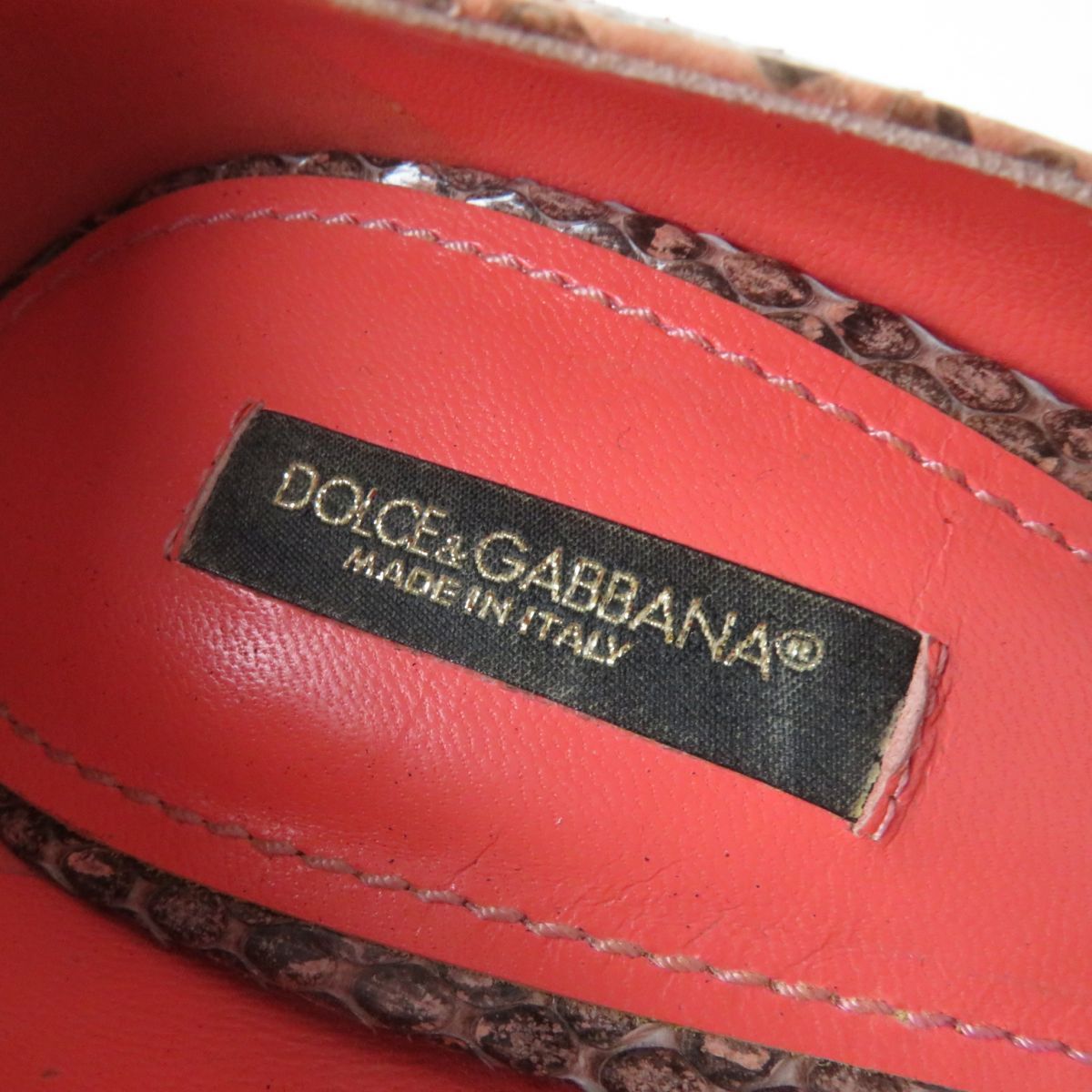 ドンドン見直し】美品☆DOLCE＆GABBANA ドルチェ＆ガッバーナ ポイン ...