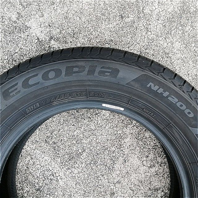 ◇195/65R15 ブリヂストン ECOPIA NH200 タイヤ2本セット◇ ブリヂストン ECOPIA (エコピア) NH200 195/65R15 (タイヤ単品